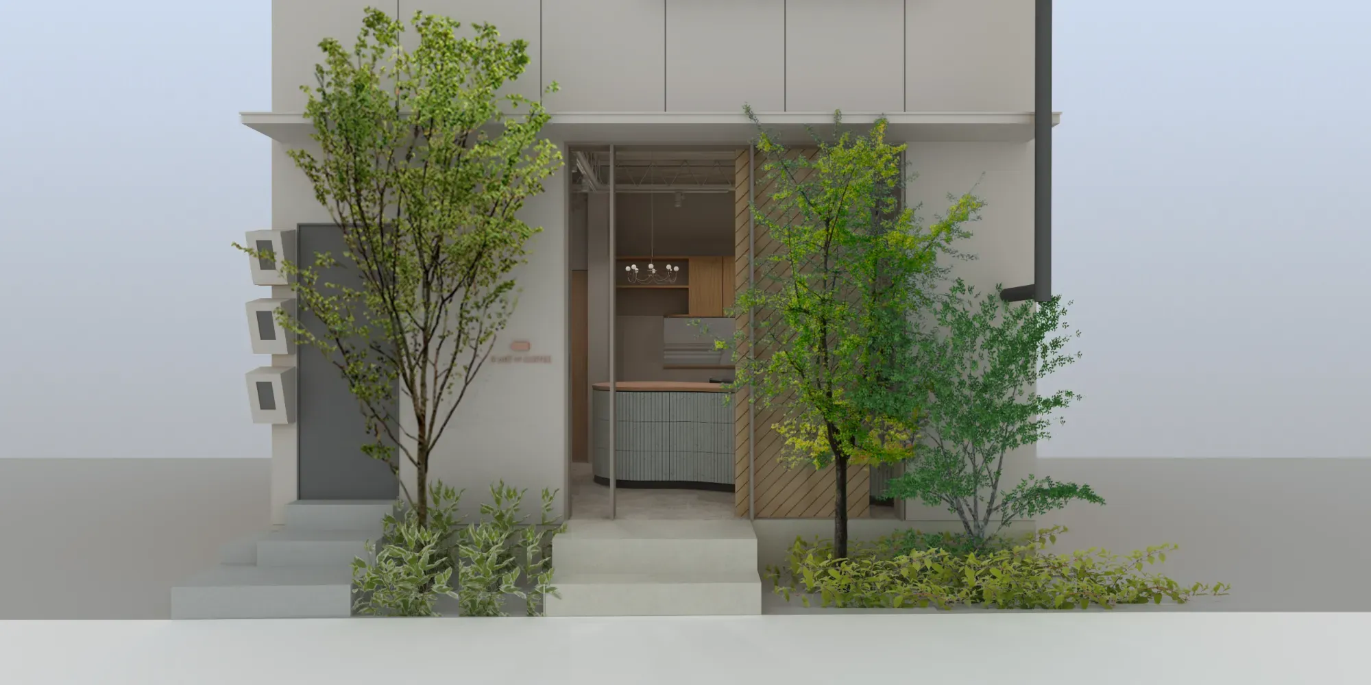 05　提案02｜植栽でファサードを包む計画